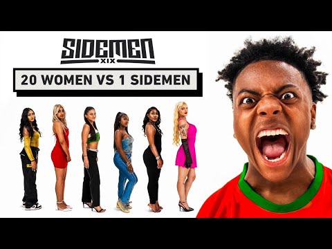 20 Women vs 1 Sidemen || Speed Edition