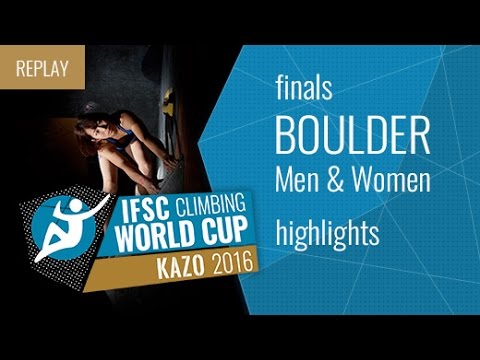 IFSC Climbing World Cup Kazo Highlight Finals