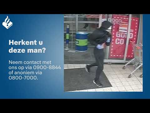 Poging gewapende overval supermarkt Groningen