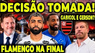 CONMEBOL TOMA DECISÃO SOBRE FLAMENGO NA FINAL! RETORNO DE GABIGOL E GERSON?