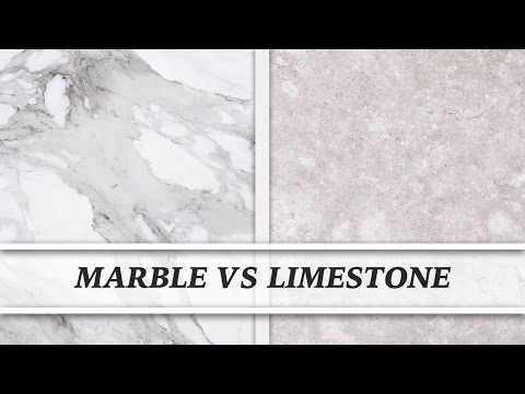 Marble vs limestone | countertop comparison