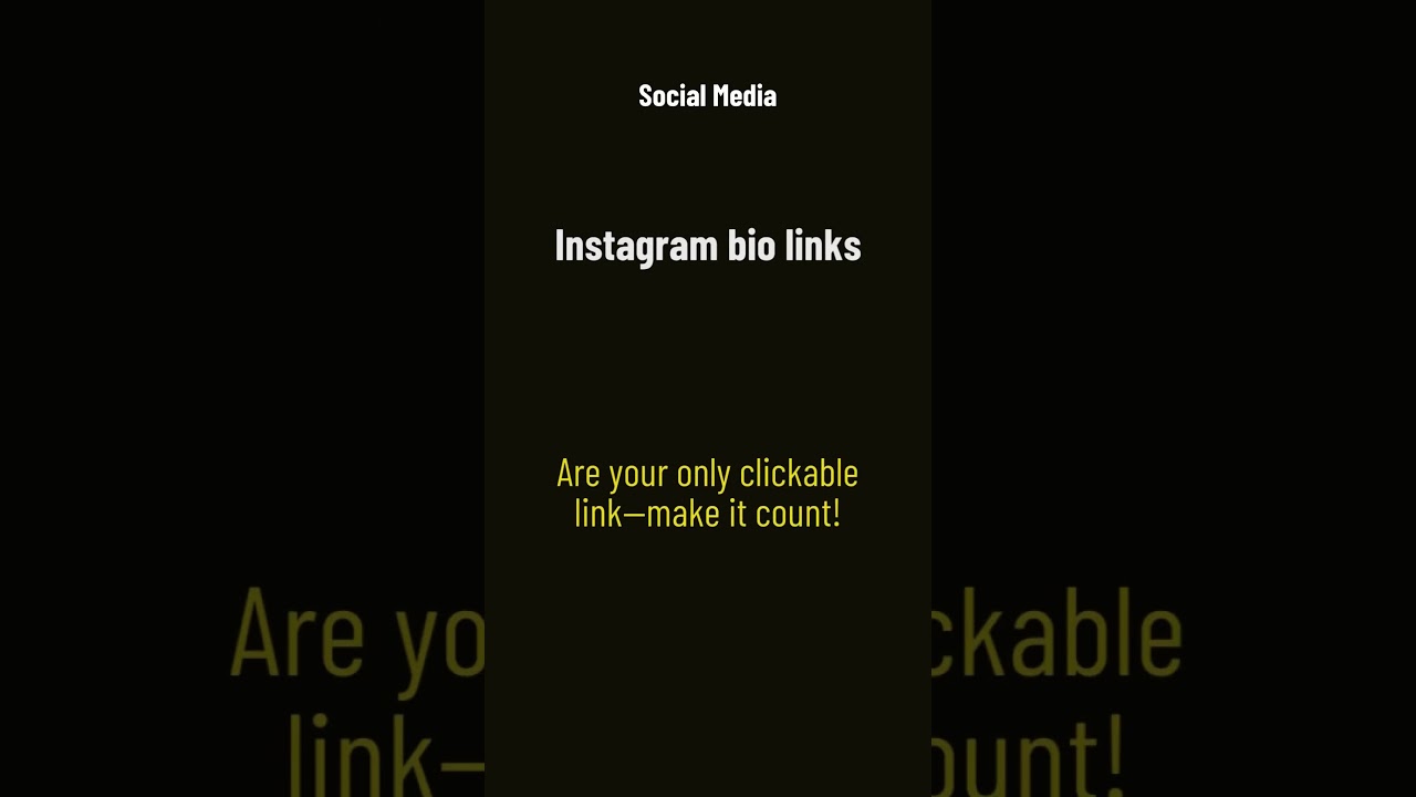 Maximizing Your Instagram Bio Link: How to Make It Count! 🔗