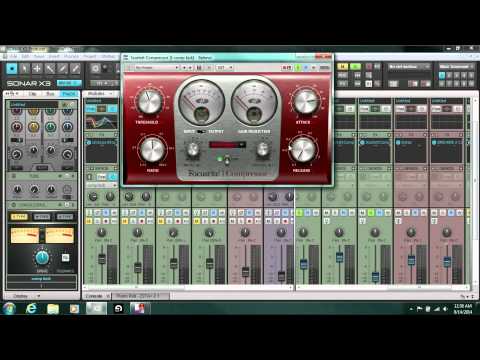 How to Mix Drums Compression and EQ Magic trick- D'Loy Productions