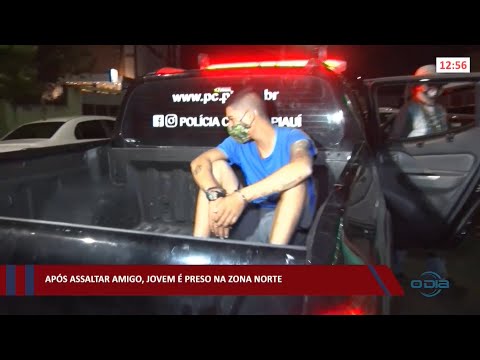 Após assaltar amigo, jovem é preso na zona norte 03 02 2002