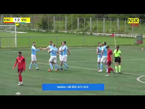 tv.nsk.pl [1:2 Ławcewicz-Musialik] Escola Varsovia Warszawa -Victoria Sulejówek 2:5 (1:2) 2023-05-07