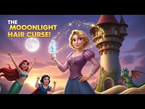 🌙✂️ Rapunzel Series – Ep 7: The Moonlight Hair Curse | Magical Princess Adventure