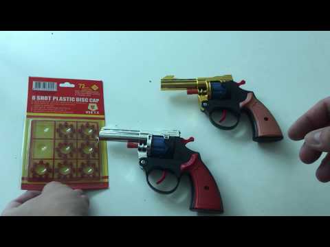 8-shot Revolver Capgun unboxing
