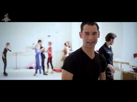 Maria Yakovleva und Solist Mischa Sosnovski | Proben der Balletteinlage Kaffeesiederball 2019