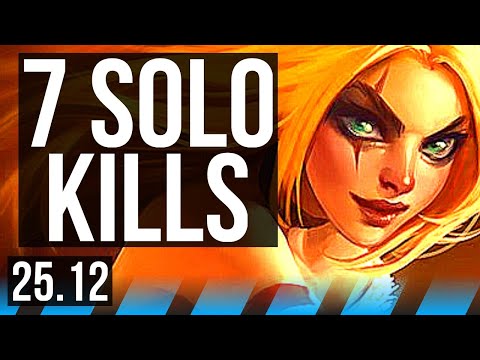 KATARINA vs RYZE (MID) | 7 solo kills, Godlike, 19/5/8, 500+ games | NA Master | 25.12