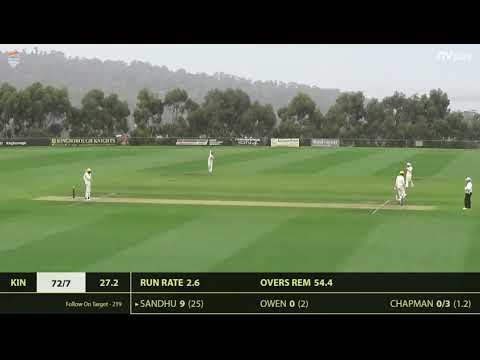 CTPL 1st Grade - Kingborough v Lindisfarne Day 2 Session 2 Highlights