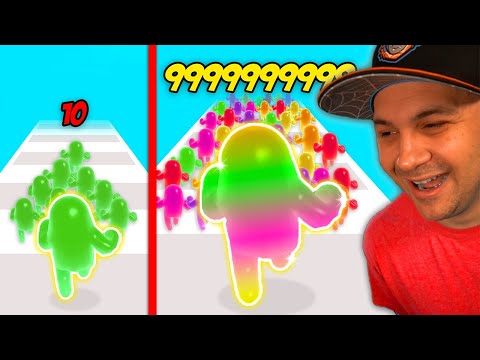 Growing a SLIME ARMY TOO FAR! | Join Blob Clash 3D