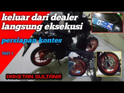 PREPARE Vario 125 new,persiapan kontes NBF moto show PEKAN BARU RIAU#part1