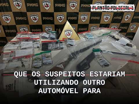 Fuga pela mata e cerco com helicóptero: quatro jovens são detidos após furto de fazenda em MG