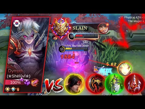 YI SUN-SHIN VS TOP GLOBAL DYROTH IN RANKED GAME! | WHO IS THE STRONGEST JUNGLER! | MUST WATCH | MLBB