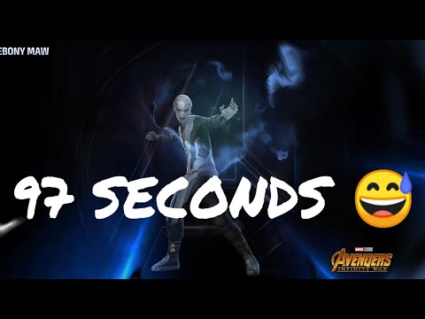 Ebony Maw Stage 89 Under 100 Seconds - Marvel Future Fight (mff)