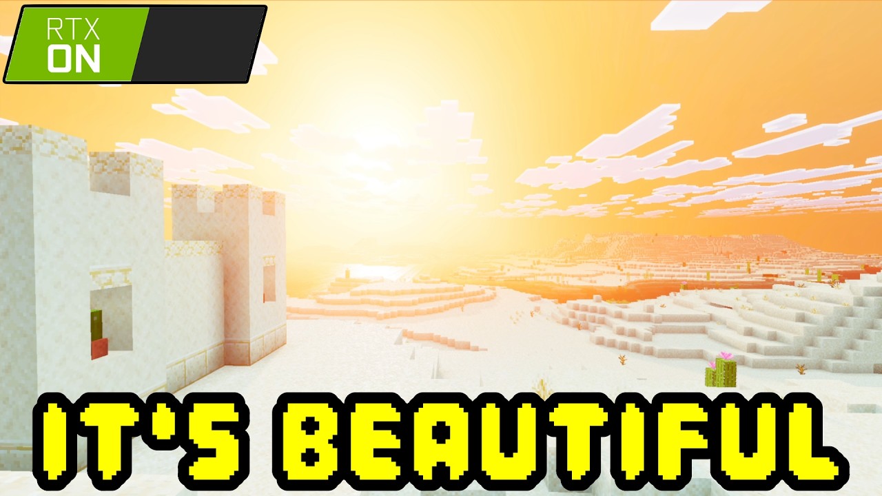 Testing RTX On Minecraft With An AMD GPU!