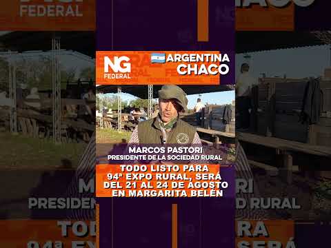 TODO LISTO PARA 94ª EXPO RURAL, SERÁ DEL 21 AL 24 DE AGOSTO EN MARGARITA BELÉN