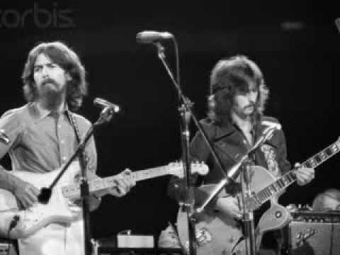 George Harrison & Eric Clapton - While My Guitar Gently Weeps *Rare Live Version