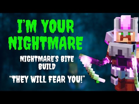Unbeatable Poison Tank Build - Crush the Meta With SpookyFairy's Nightmare's Bite | Minecraft Dungeons
