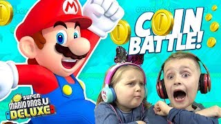 MARIO Family Battle! (New Super Mario Bros. U Deluxe for Nintendo Switch) K-City GAMING