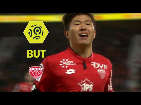 But Changhoon KWON (78') / Dijon FCO - RC Strasbourg Alsace (1-1)  / 2017-18
