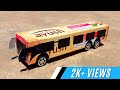How To Make A Bus With Toothpaste Box Colgate Box Toys