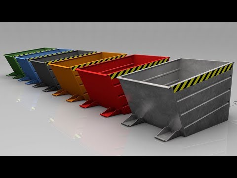 Kiepbak zelfkieper lage bouwhoogte