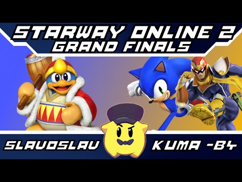 Kuma -b4 (Falcon, Sonic) vs Slavoslav (Dedede): Starway Online 2 - Grand Finals