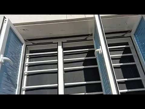 Openable z section 3 in 1 aluminium windows, 10x12feet(lxw)