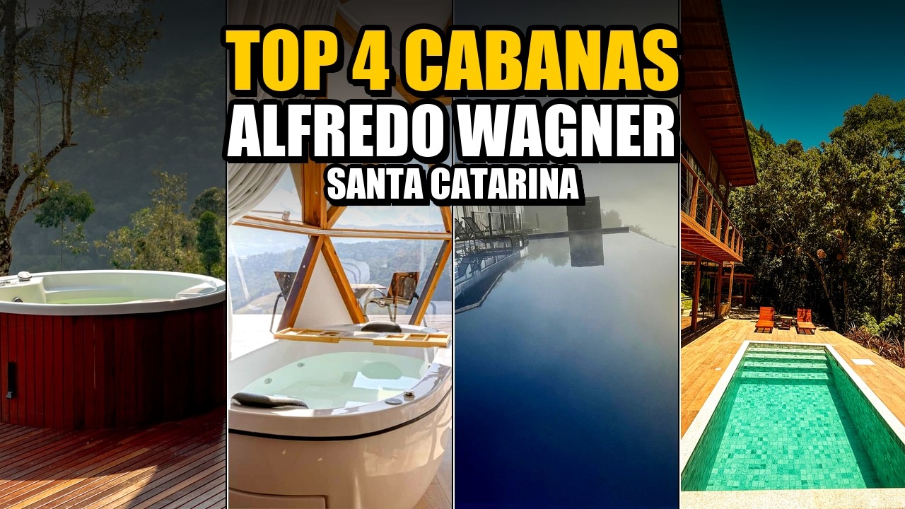 Top 4 Cabanas Maravilhosas em Alfredo Wagner: Domos Geodésicos sob as Estrelas e Refúgios nos Cânions