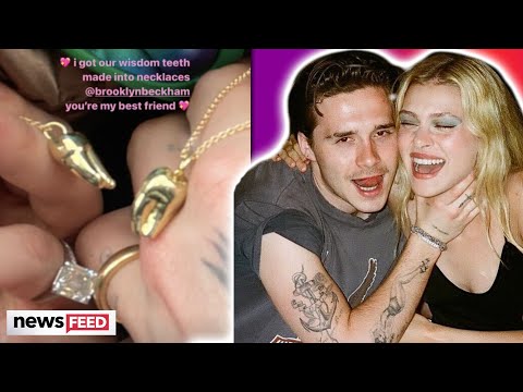 Brooklyn Beckham & Nicola Peltz's Bizarre Teeth Necklaces EXPLAINED!