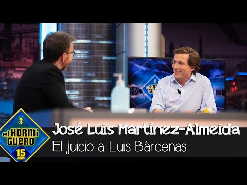 José Luis Martínez-Almeida se sincera sobre el juicio a Luis Bárcenas - El Hormiguero