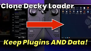 Steam Deck: Move Decky Loader from One Deck to Another (LCD to OLED)