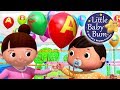 ABC Song Balloons Part 2 Babies Parents Zed Version Nursery Rhymes By LittleBabyBum