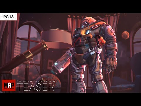 TRAILER | CGI 3d Animated Short Film ** ARIANE'S SKY ** Funny Sci-Fi Animation Movie by IsART [PG13]