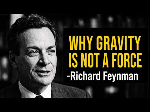 Feynman Explains Why Gravity Is Curved Spacetime
