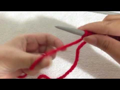 How to Knit Backwards Loop Cast On or Single Cast On in Knitting