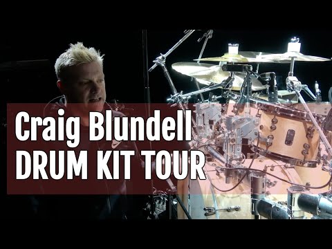 Craig Blundell's Steve Hackett Genesis Revisited World Tour Drum Kit