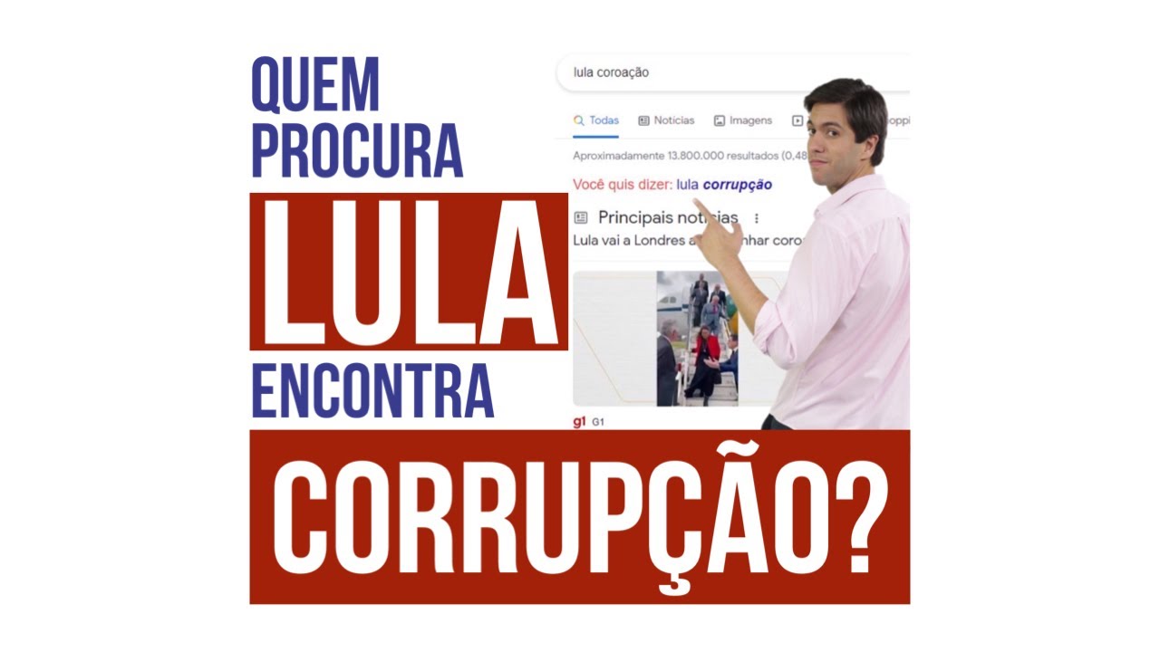 PT não quer nome de Lula associado à corrupção no Google – Coppolla comenta (e ri)