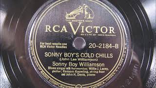 SONNY BOY&#39;S COLD CHILLS Blues by Sonny Boy Williamson 1947