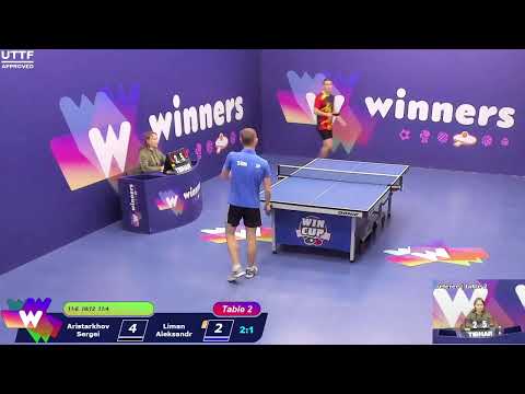 WINners CUP table 2  01.11 Aristarkhov Sergei -  Liman Aleksandr 18:45