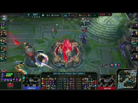 IMT vs FOX: Best of 3 - Day 3 Week 5 NA 2017 Spring Split
