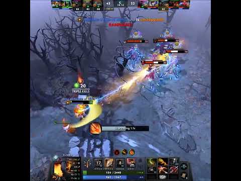 This is how the most broken Clinkz Dota 2 carry looks like