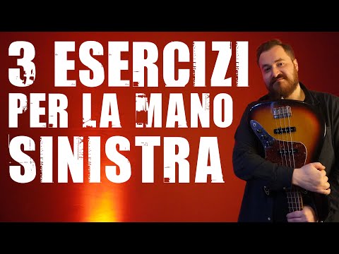 Basso Elettrico - 3 Esercizi Utili Per La Mano Sinistra - (lezioni-chitarra.it)