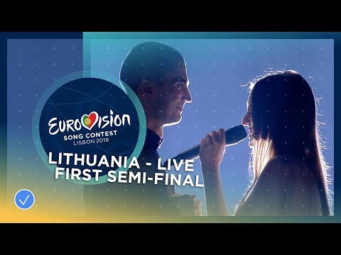 Ieva Zasimauskaitė - When We’re Old - Lithuania - LIVE - First Semi-Final - Eurovision 2018