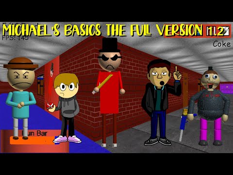 Michael's Basics the full version 1.2 - Baldi's Basics Mod