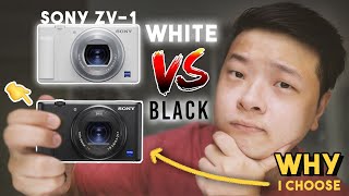 Sony ZV-1 | Why you should choose black over white