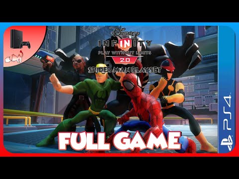 Disney Infinity 2.0 Spider-Man Playset Full Game Longplay (PS4)