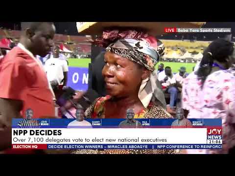 NPP National Delegates Conference: The conference has really helped us - An icecream seller