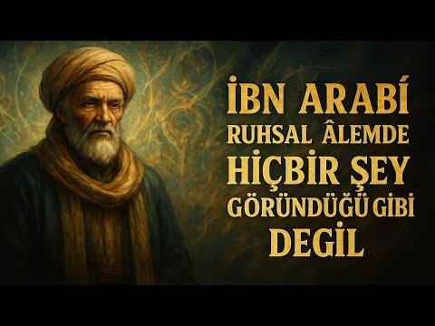 İbn Arabî Açıklıyor: Ruhsal Âlemde Hiçbir Şey Göründüğü Gibi Değil